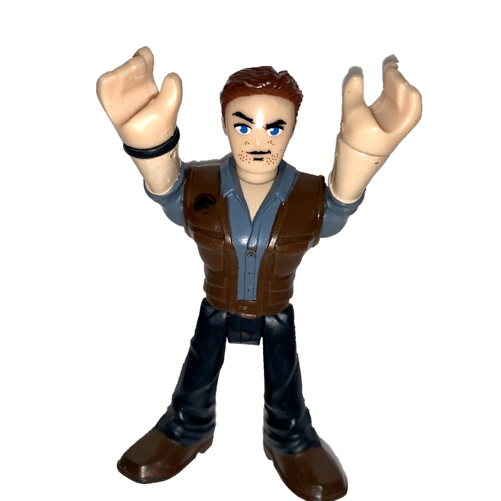Jurassic World Action Figure Uni Amblin Replacement Figure Owen Chris Pratt Toy‎